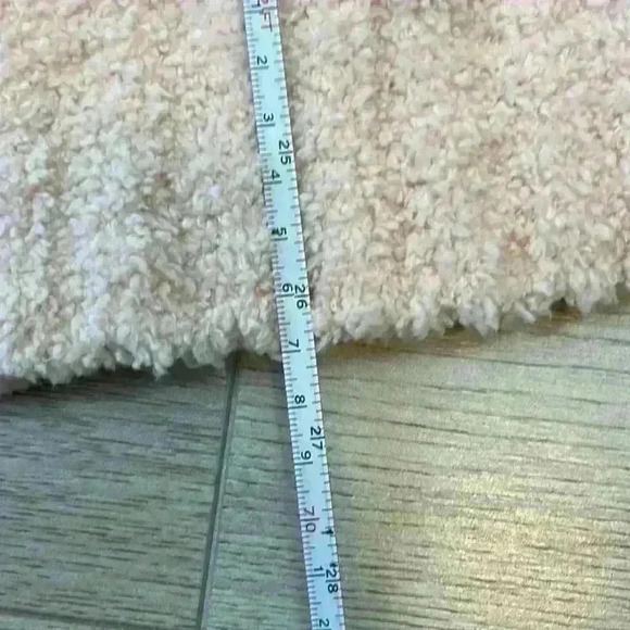 Thread & Supply Light Pink Hooded Sherpa Size M - Picture 6 of 9